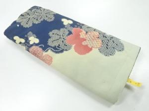 アンティーク　蔦の葉模様着物洗い張り